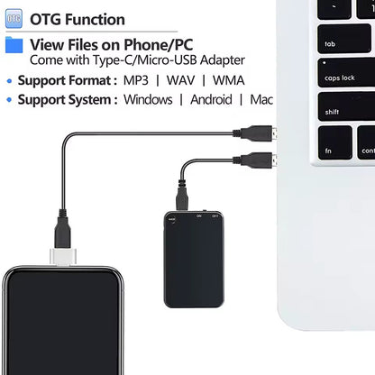 Mini voice recorder - compact audio recording for everyday use