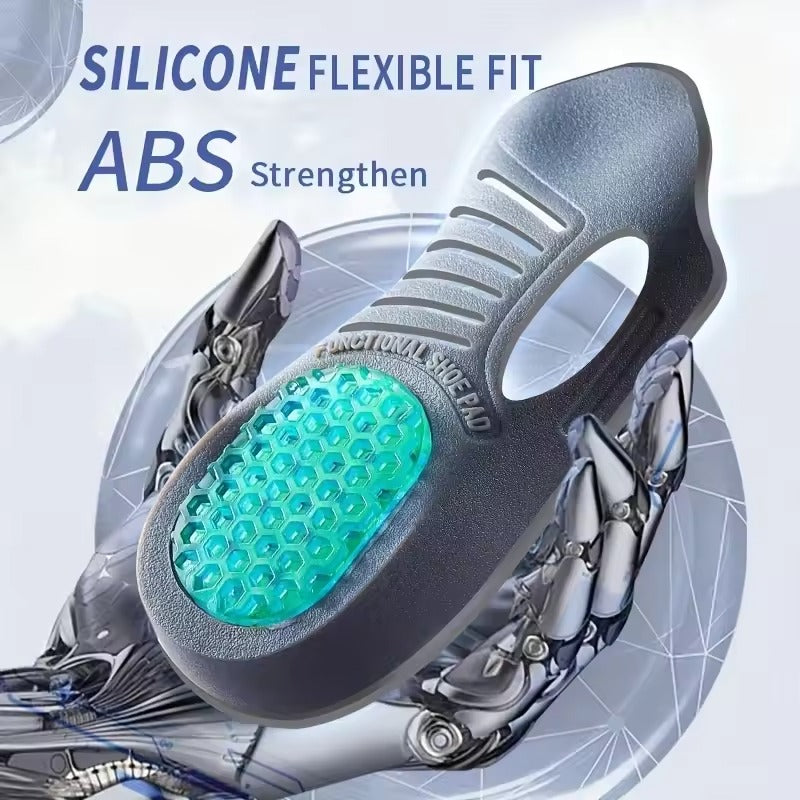 Plantar fasciitis gel insoles for arch support and everyday comfort