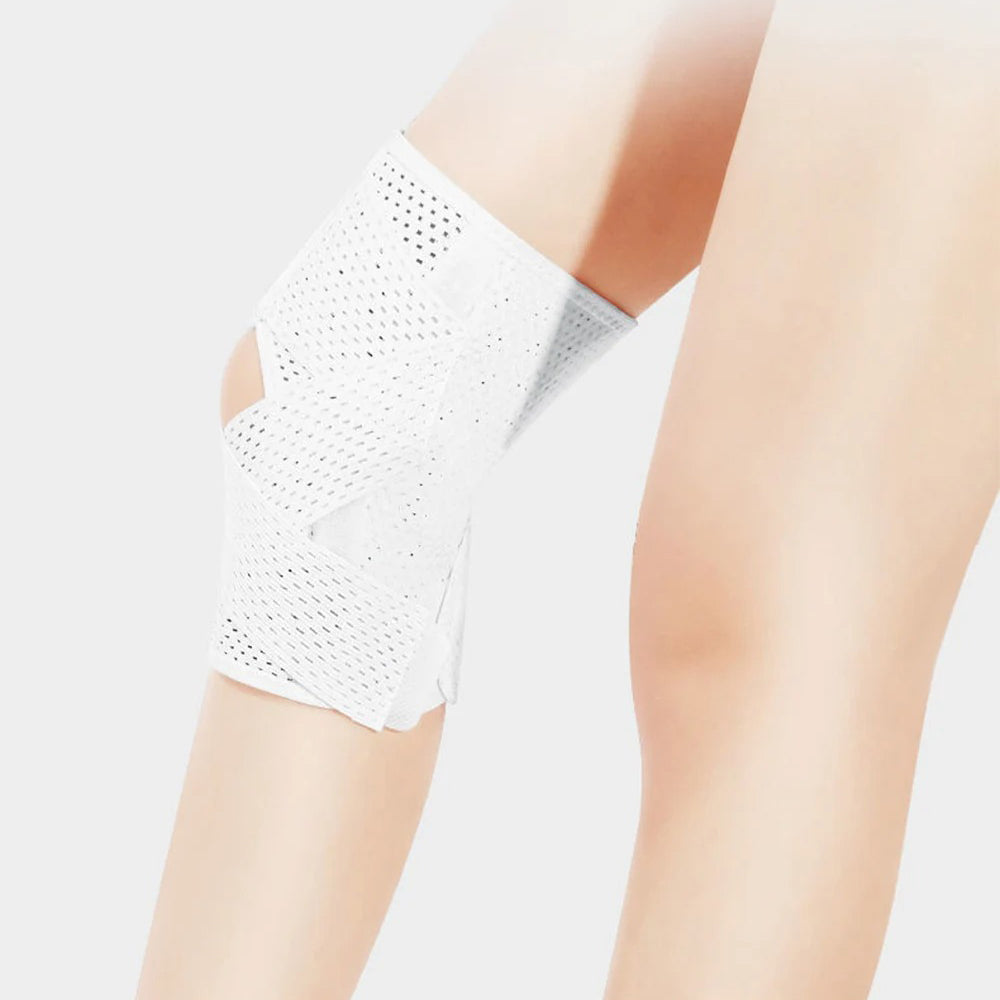 Adjustable knee support strap with compression for sports and daily comfort