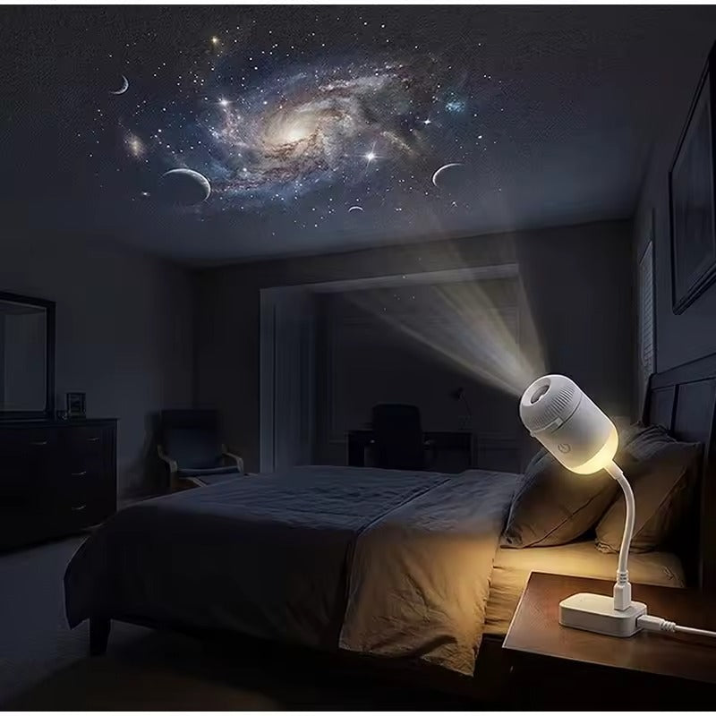 USB rechargeable bedside night light - Soft LED glow for cosy evenings