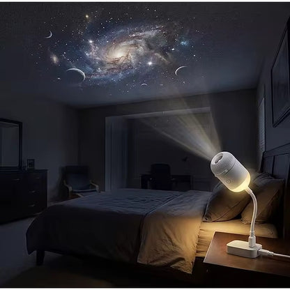 USB rechargeable bedside night light - Soft LED glow for cosy evenings