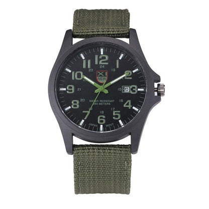 Montre Militaire pour Aventure Extérieure | Robuste, Étanche et Élégante