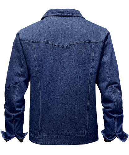 Men's Denim Wanderer Jacket - Flannel Lined