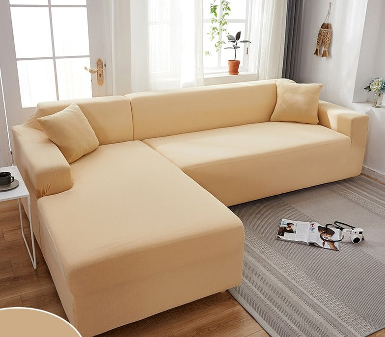 Housse de canapé polyester 130 g/m² - protège des petits accidents
