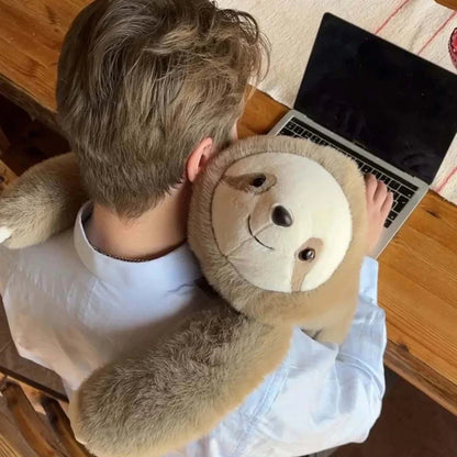 Peluche câline 65 cm en tissu doux - un compagnon plein de tendresse