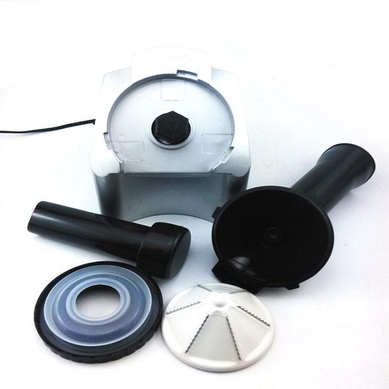 Fruit Ice Cream Maker With One-Button Operation and Removable Parts