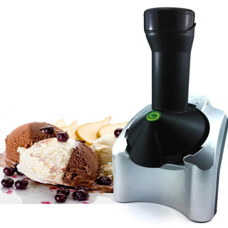 Fruit Ice Cream Maker With One-Button Operation and Removable Parts
