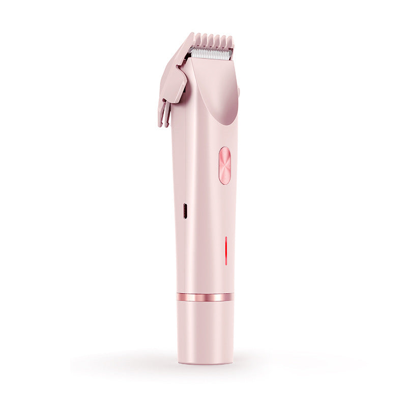 Women’s 2-in-1 Electric Body Hair Trimmer with Dual Head Wet & Dry Shaver