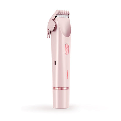 Women’s 2-in-1 Electric Body Hair Trimmer with Dual Head Wet & Dry Shaver