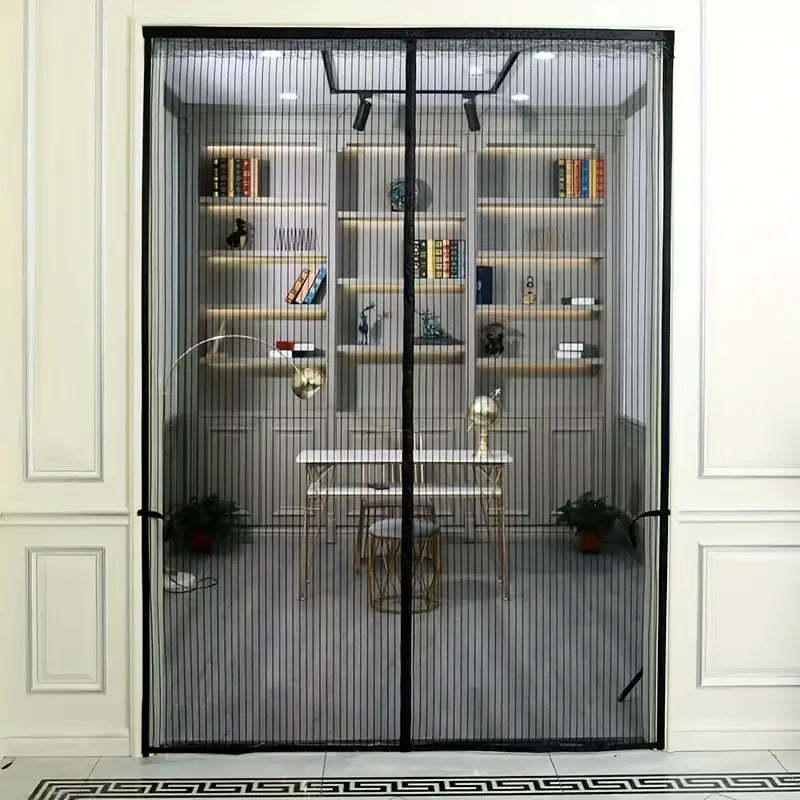 Elsie Magnetic Insect Screen Door - Self-Closing Mesh Curtain for Doorways