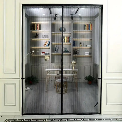 Elsie Magnetic Insect Screen Door - Self-Closing Mesh Curtain for Doorways