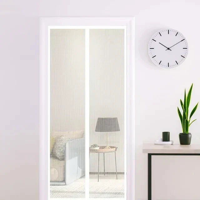 Elsie Magnetic Insect Screen Door - Self-Closing Mesh Curtain for Doorways