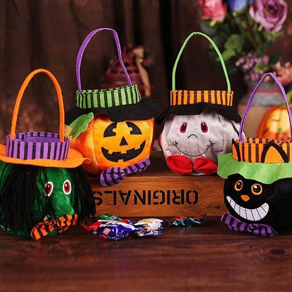 Halloween Candy Bag – Pumpkin & Witch
