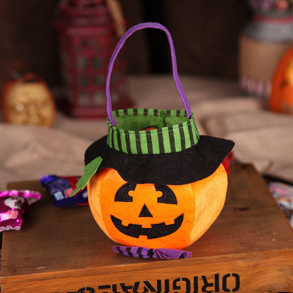 Halloween Candy Bag – Pumpkin & Witch