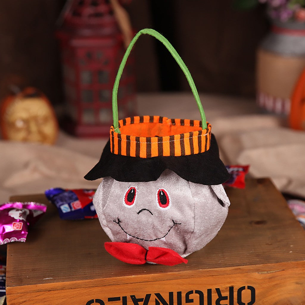 Halloween Candy Bag – Pumpkin & Witch