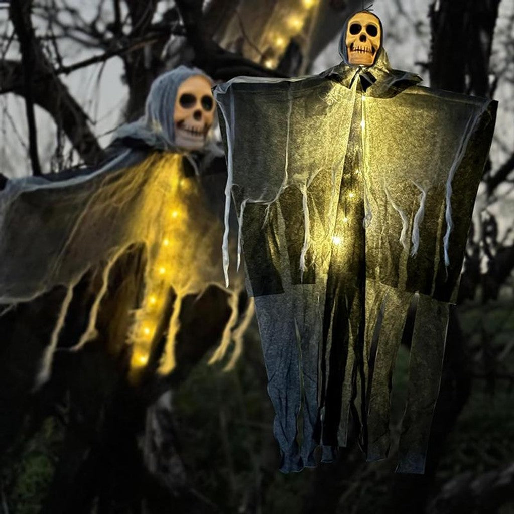 Halloween Hanging Ghost Skeleton Prop