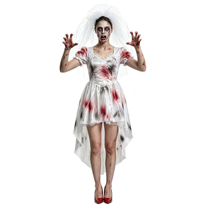Ghost Bride Halloween Costume Dress