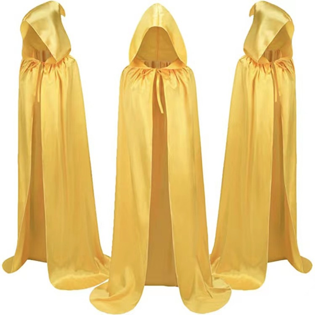 Kids Wizard Halloween Hooded Cloak