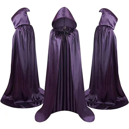 Kids Wizard Halloween Hooded Cloak