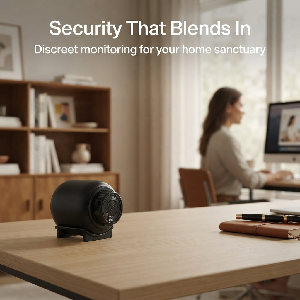 1080P wireless mini camera - Compact design with night vision and audio recording