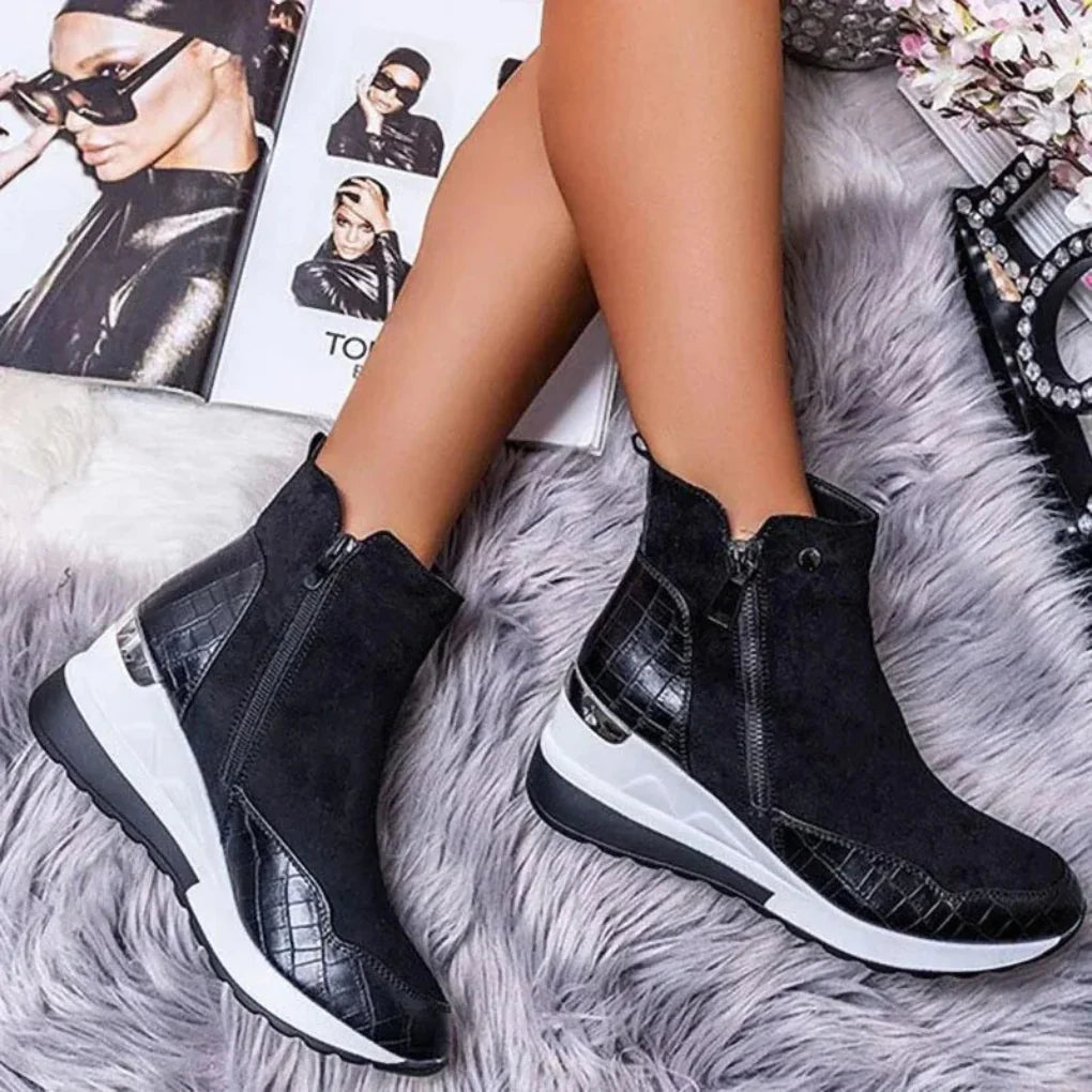 Women's Waterproof Ankle Boots: Stay Dry & Stylish
