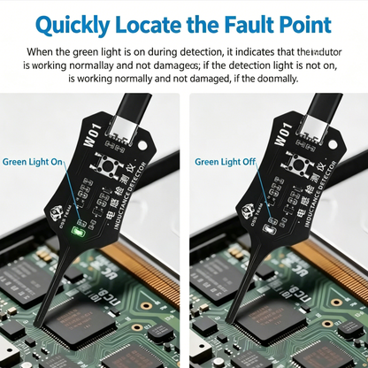 In-Circuit Electromagnetic Inductance Tester