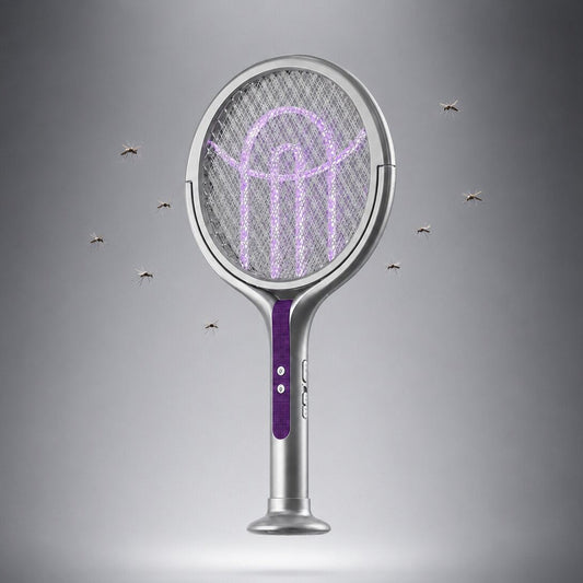 Elsie Telescopic Electric Fly Swatter - Rechargeable Insect and Mosquito Zapper Racket
