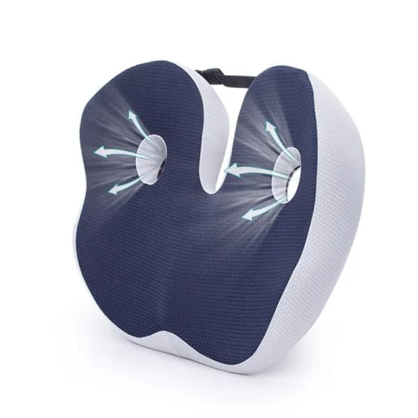 Sciatica Relief Cushion for Tailbone, Hip & Lower Back Support