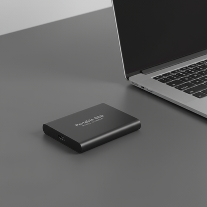 Ultra-Fast External SSD Hard Drive - Compact, High-Capacity Storage