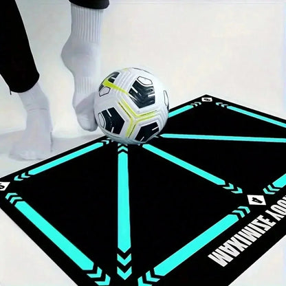 FootMaster – tapis d’entraînement de football antidérapant, idéal pour un entraînement efficace à domicile