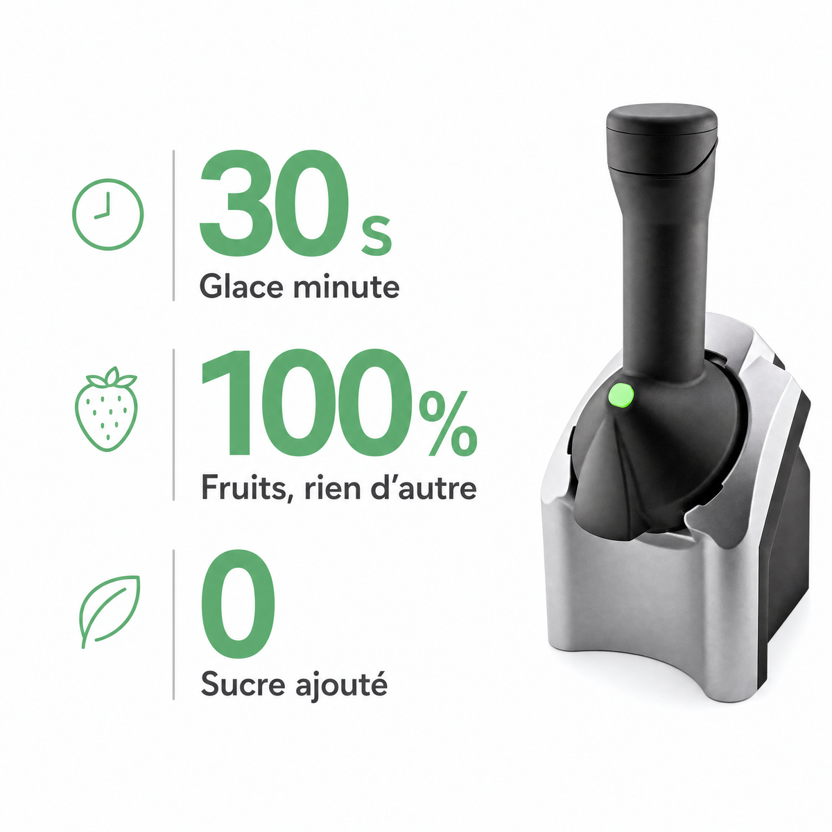 Instant Ice Cream Machine - Frozen Fruit