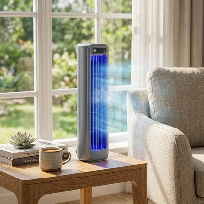 Portable air cooler with rechargeable battery | 12-hour runtime