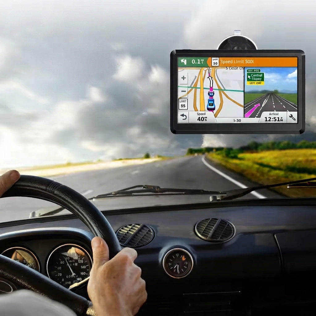 7-inch GPS navigation system | Real-time traffic and route guidance