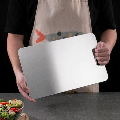 Stainless steel cutting board – Durable kitchen prep board