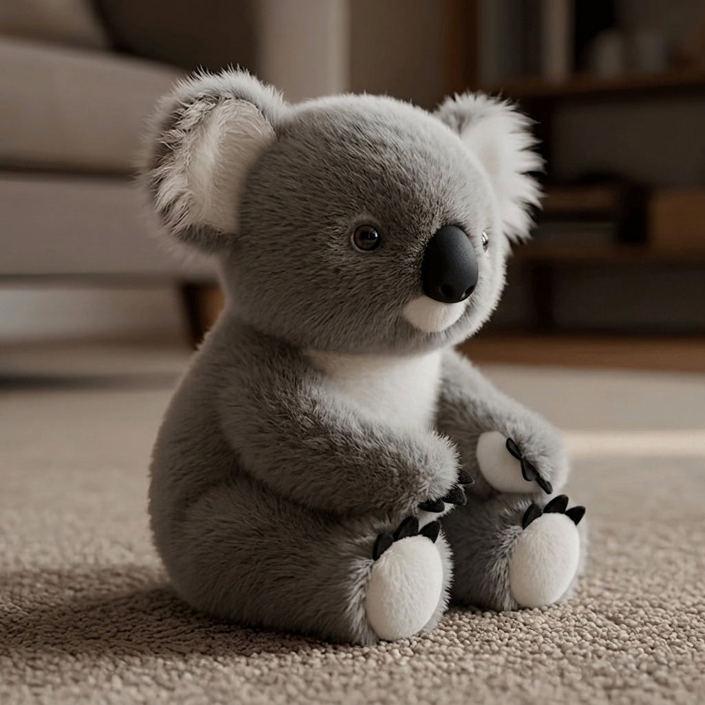 Soothing weighted koala plush – soft cuddle companion