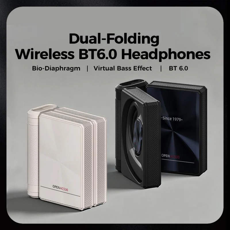 Wireless Noise-Cancelling Bluetooth 6.0 Earbuds – 145H Battery, IPX5 Waterproof, Sports
