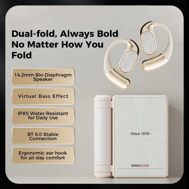 Wireless Noise-Cancelling Bluetooth 6.0 Earbuds – 145H Battery, IPX5 Waterproof, Sports