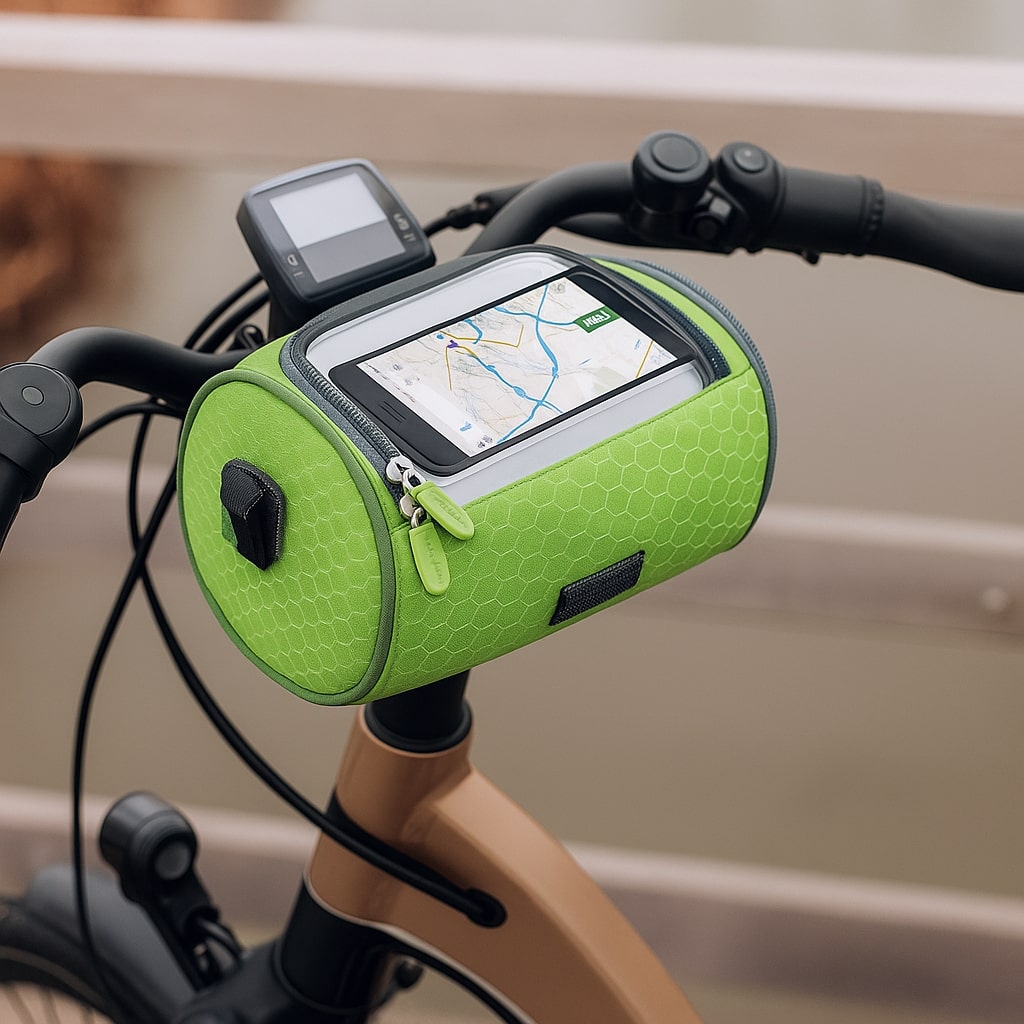 Handlebar Bag for Bike – Waterproof Bike Bag with Touchscreen
