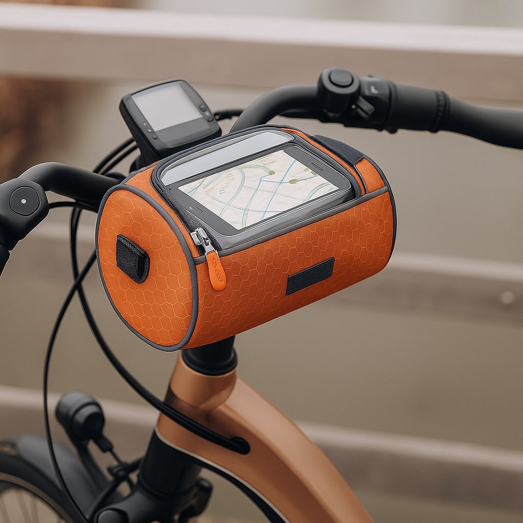 Handlebar Bag for Bike – Waterproof Bike Bag with Touchscreen