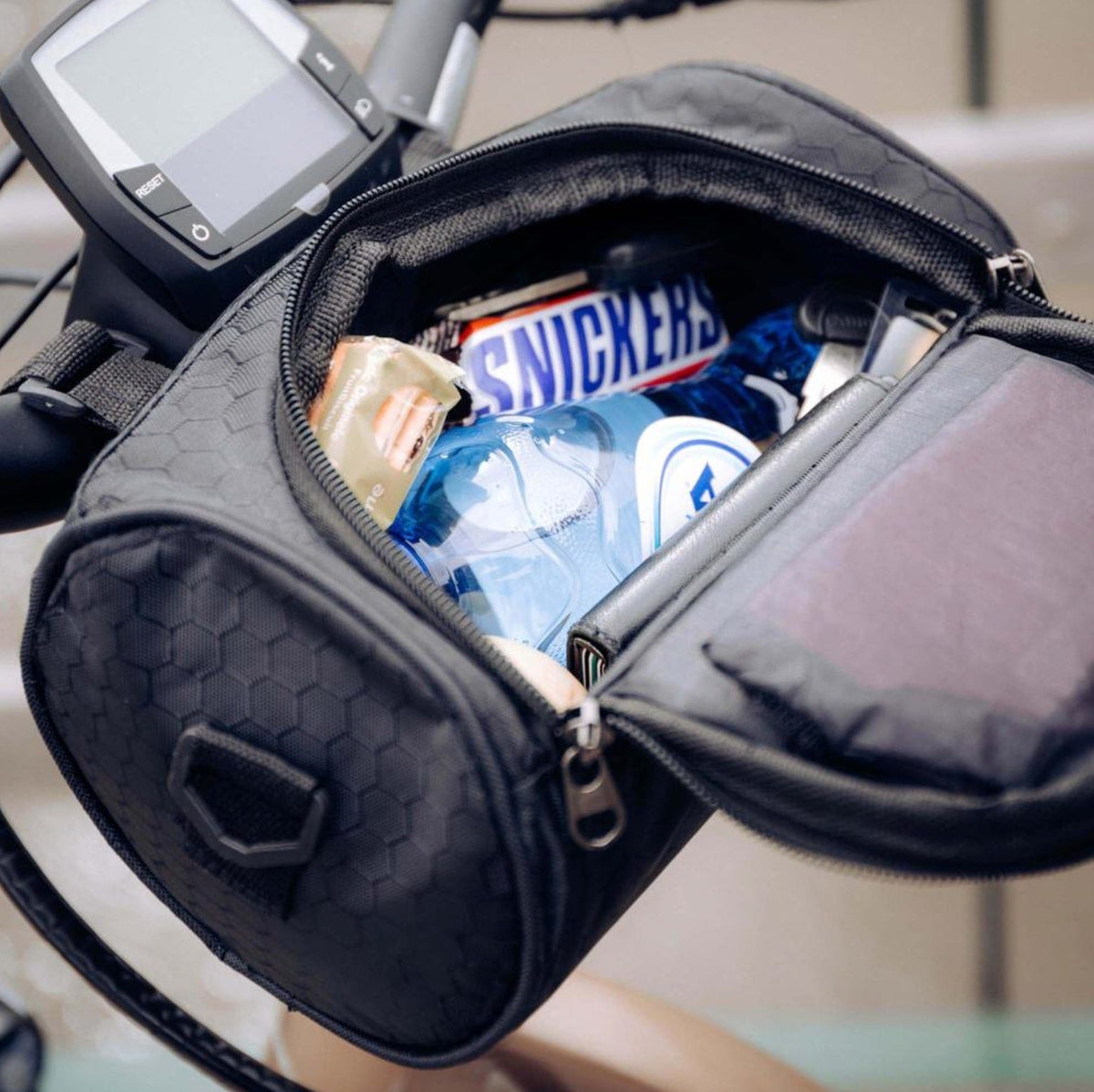 Handlebar Bag for Bike – Waterproof Bike Bag with Touchscreen