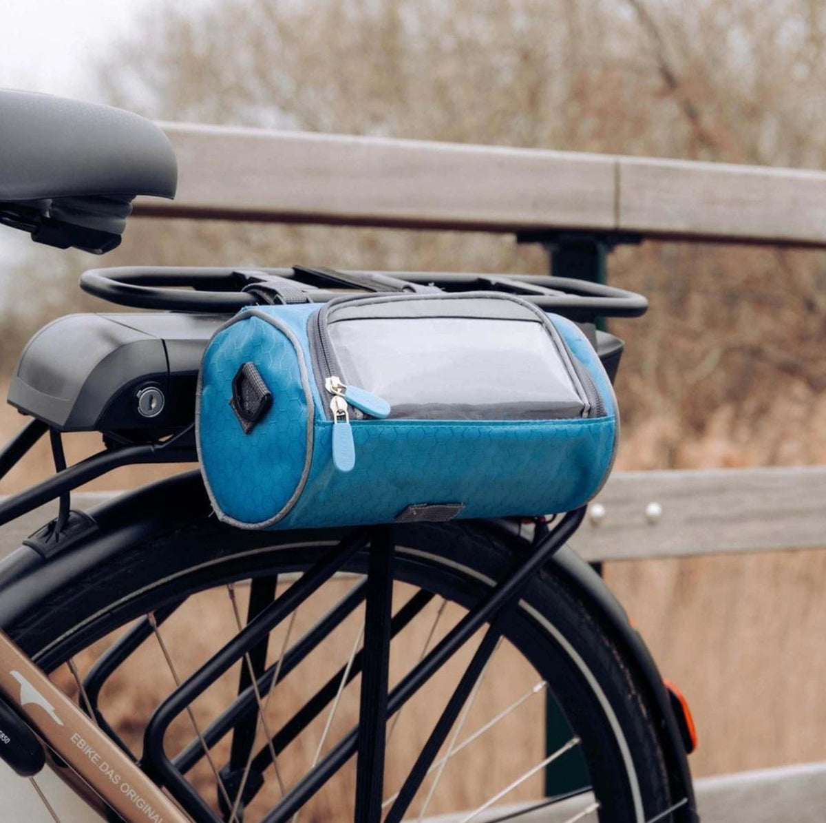 Handlebar Bag for Bike – Waterproof Bike Bag with Touchscreen