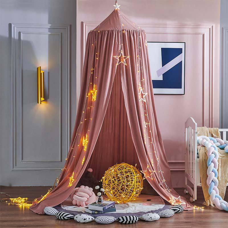 Children's Blackout Bed Canopy with Light Blocking
