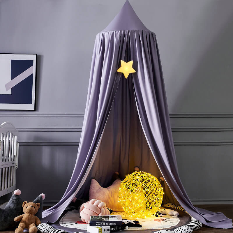 Children's Blackout Bed Canopy with Light Blocking