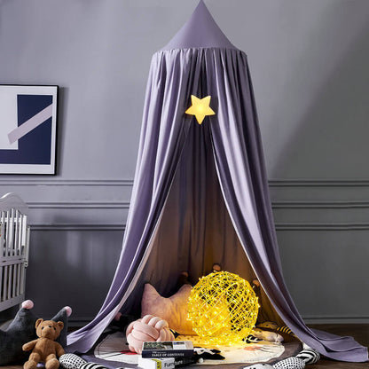 Children's Blackout Bed Canopy with Light Blocking