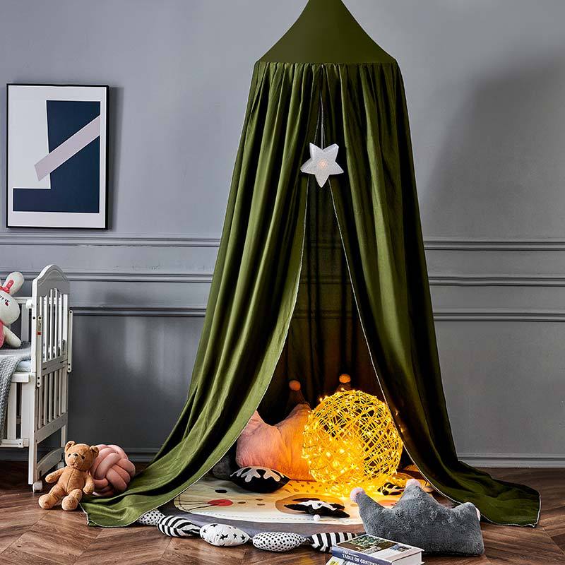 Children's Blackout Bed Canopy with Light Blocking