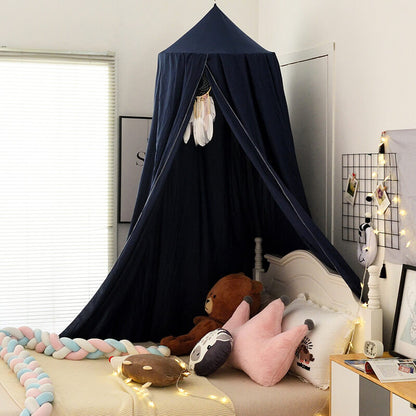 Children's Blackout Bed Canopy with Light Blocking