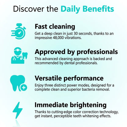 Automatic U-shaped 360° silicone toothbrush