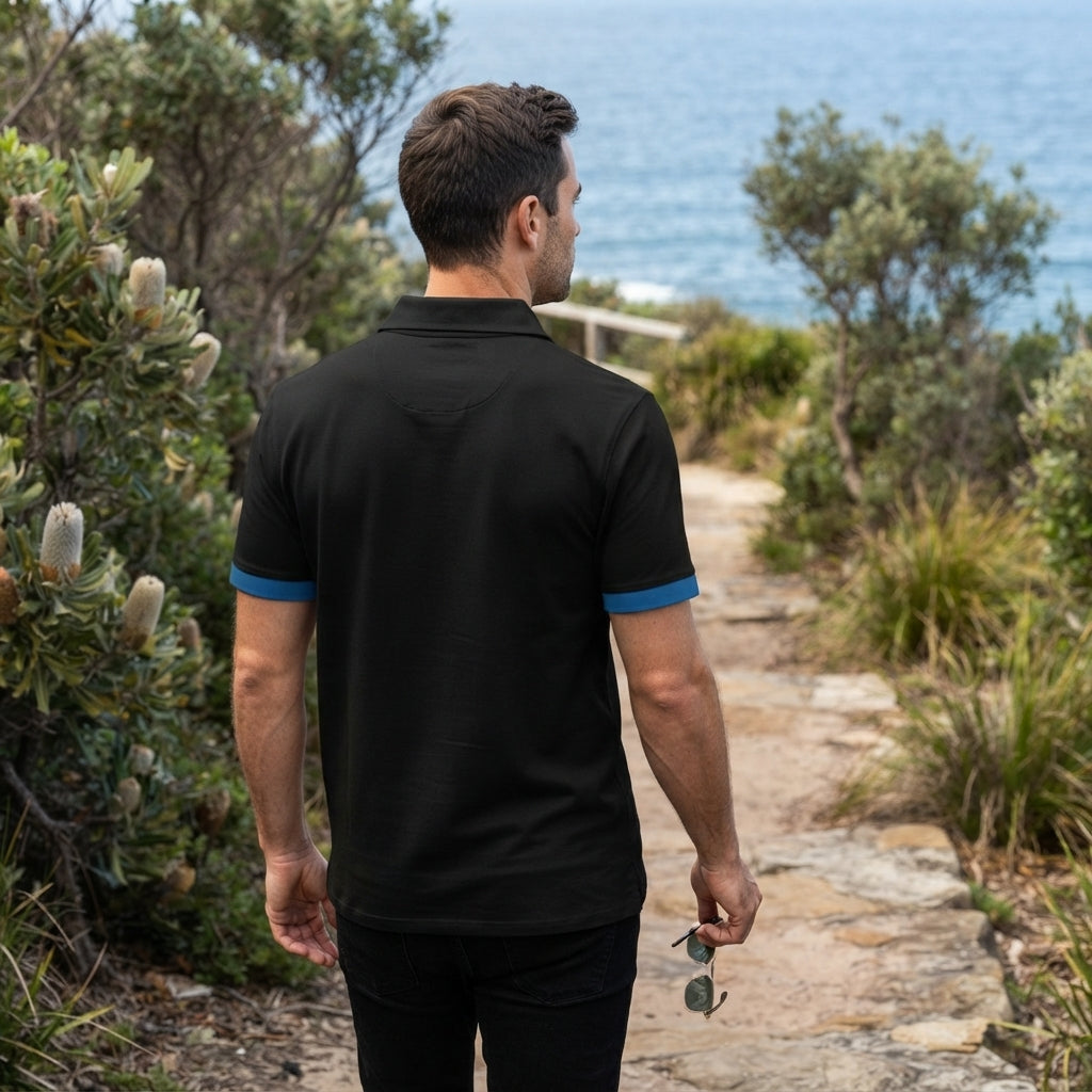 Men's classic polo shirt - Smart casual style with everyday comfort