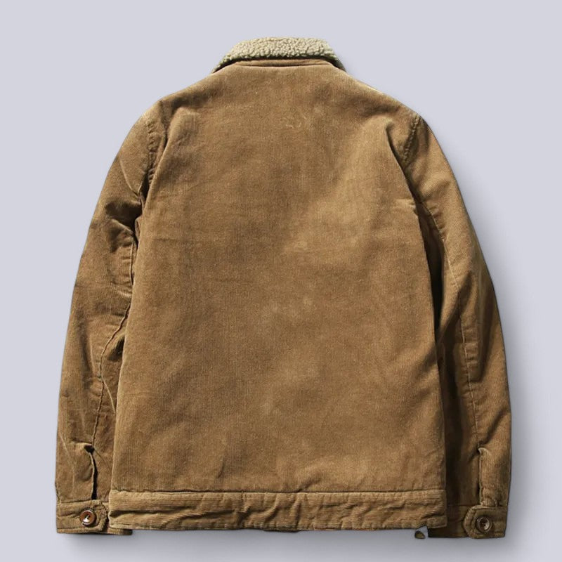 Men's Autumn Jacket with Soft Interior