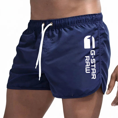 Men's quick-dry swim trunks - Lightweight beach and swimwear